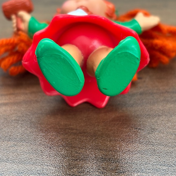 Vintage CABBAGE PATCH KIDS McDonalds KIMBERLY KATHERINE Toy Doll Santa Elf 1994 - Picture 8 of 9